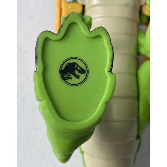 Imaginext Jurassic World Dilophosaurus Dinosaur 2018 Fisher-Price Mattel Toy 11" - Picture 8 of 10